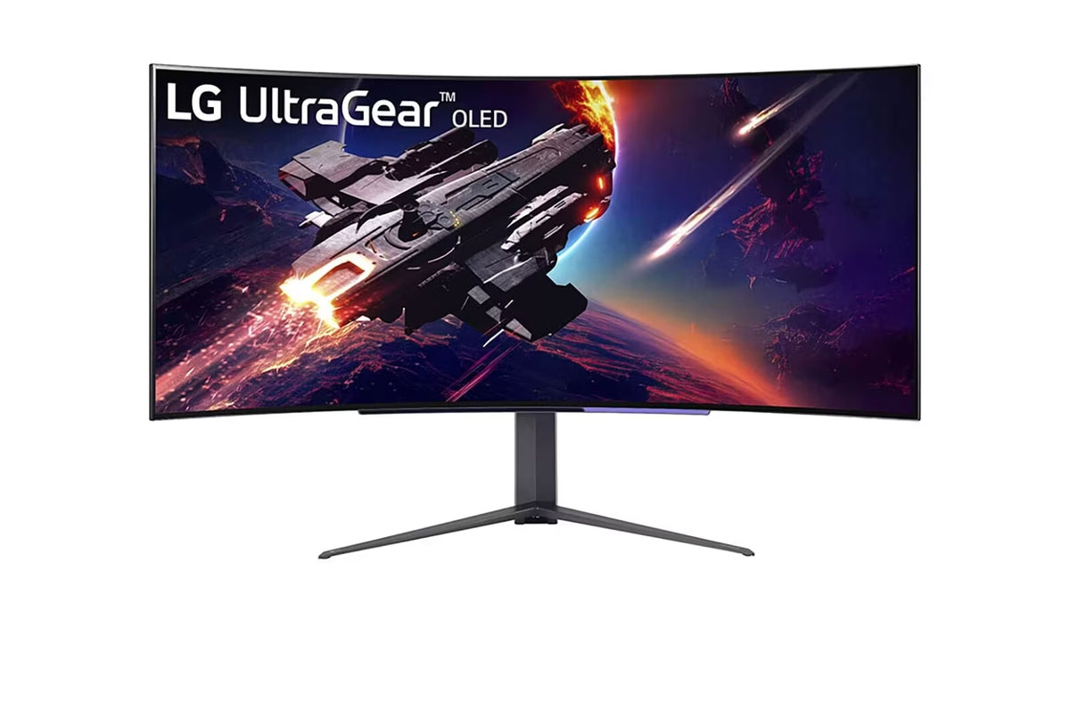 LG 45GR95QE-B computer monitor 113 cm (44.5&quot;) 3440 x 1440 pixels Wide Quad HD OLED Black