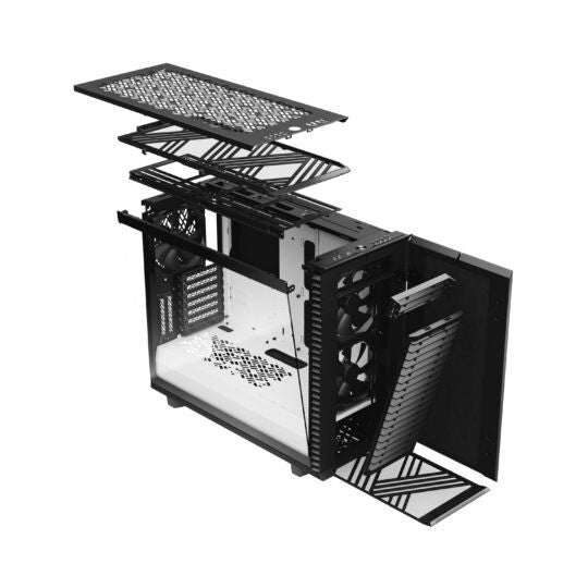 Fractal Design Define 7 - ATX Mid Tower Case in Black / White