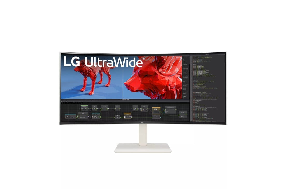 LG 38WR85QC-W computer monitor 96.5 cm (38&quot;) 3840 x 1600 pixels UltraWide Quad HD LCD White