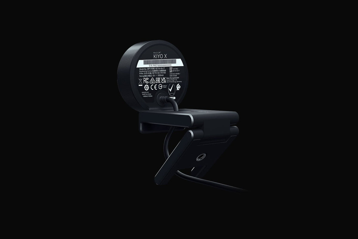 Razer Kiyo X - 2.1 MP 1920 x 1080p USB 2.0 webcam in Black