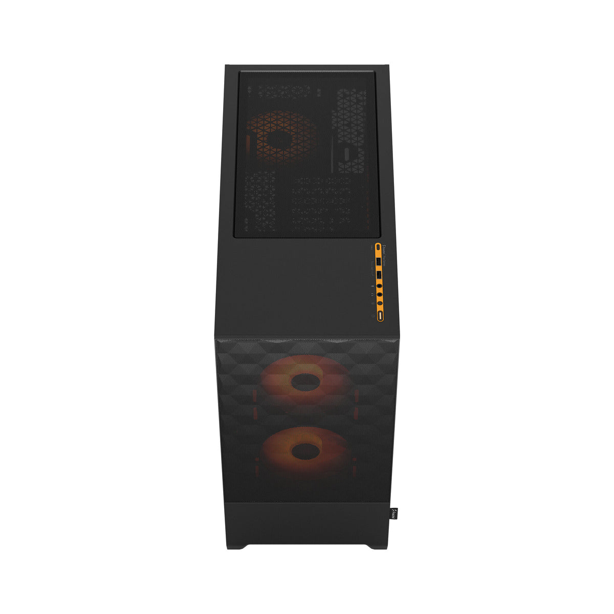 Fractal Design Pop Air - ATX Mid Tower Case in Black / Orange