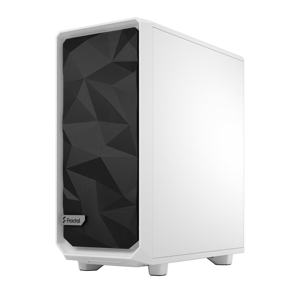 Fractal Design Meshify 2 Compact - ATX Mid Tower Case in White / TG Clear Tint