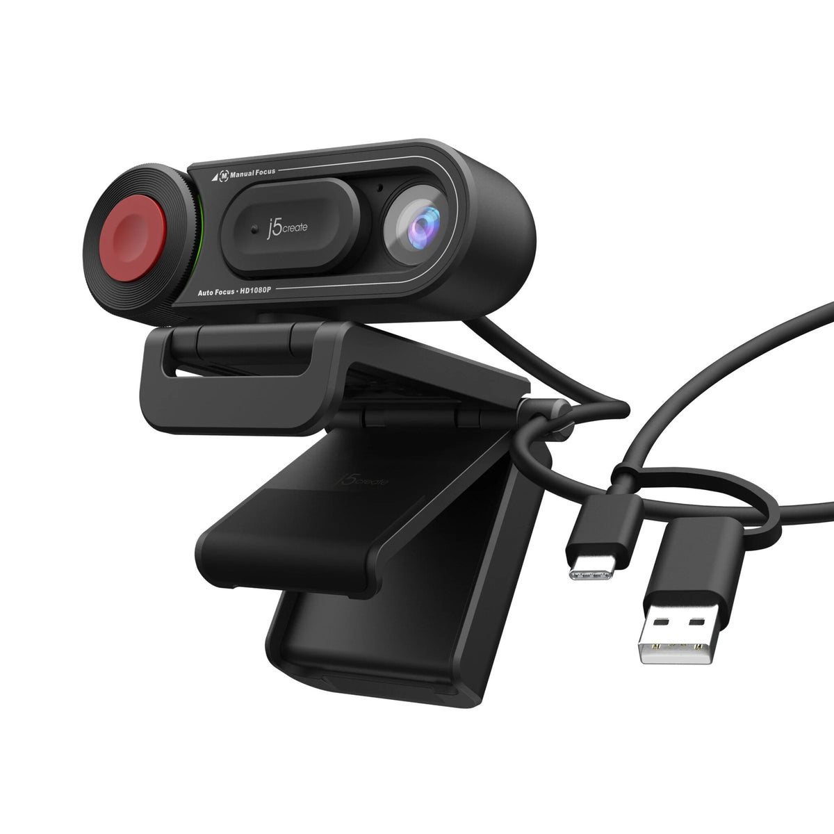 j5create JVU250 HD Webcam with Auto &amp; Manual Focus Switch