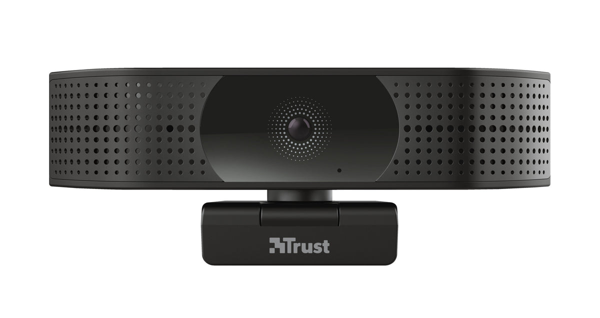 Trust Teza - 3840 x 2160 pixels USB 2.0 webcam in Black